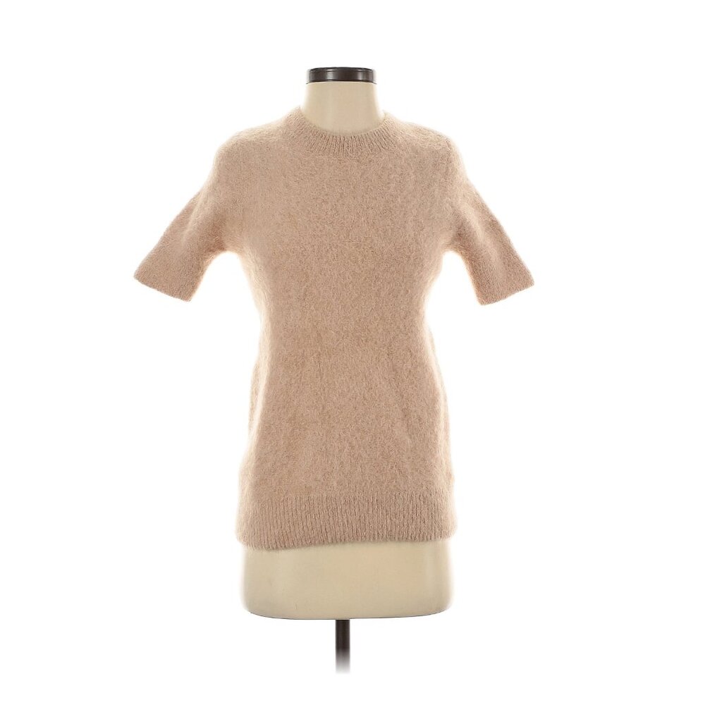 COS Soft Mohair-Blend Sweater in Light Beige - Picture 2 of 5